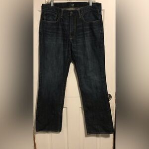 Gap Men's Dark Blue Jeans Boot Cut 34 x 32